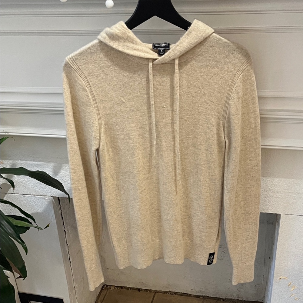 Todd Snyder Cashmere Hoodie Sweater